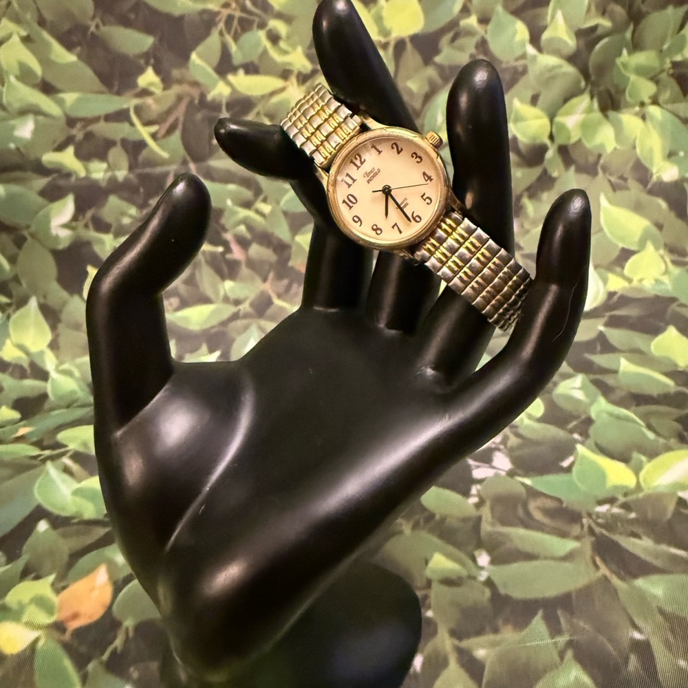 Vintage Timex Two Tone Women's Watch